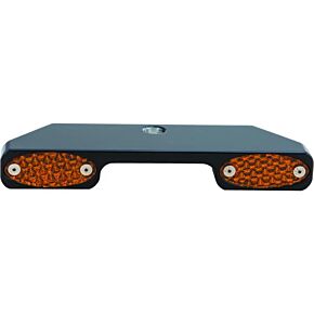 PRO ONE Turn Signal Bar W/amber Led Narrow Glide Blk