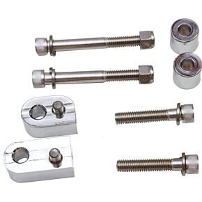 PRO PAD Floorboard Extension Kit (chrome Plated)