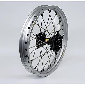 PRO-WHEEL Wheel Rear 2.15x19 Black Hub Sil Rim/sil Spoke/blk Nipple