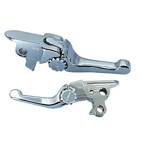 PSR Anthem Shorty Lever Set Chrome 21 Flt / Cable Clutch