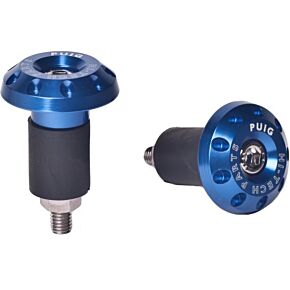 PUIG Bar Ends Race Universal Blue