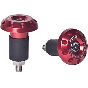 PUIG Bar Ends Race Universal Red