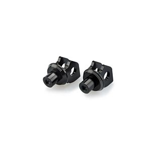PUIG Footpeg Adapter Black Kaw