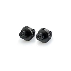 PUIG Footpeg Adapter Black Suz