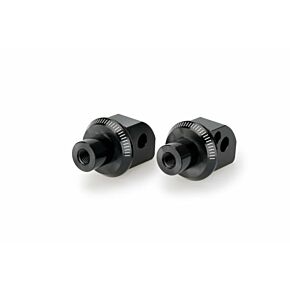 PUIG Footpeg Adapter Passenger Black Yam