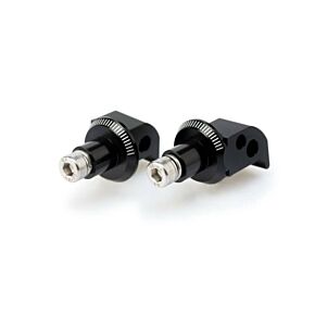 PUIG Footpeg Adapter Passenger Black Yam