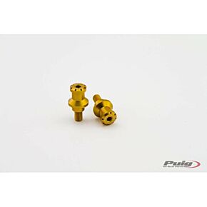 PUIG Swingarm Spools Hi-tech 10mm Gold 2/pk