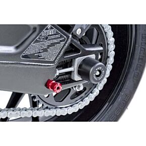 PUIG Swingarm Spools Hi-tech 8mm Red 2/pk