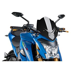 PUIG Windscreen Naked New Gen Sport Black