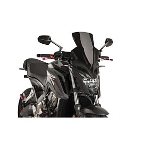 PUIG Windscreen Naked New Gen Sport Black