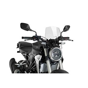 PUIG Windscreen Naked New Gen Sport Clear Hon