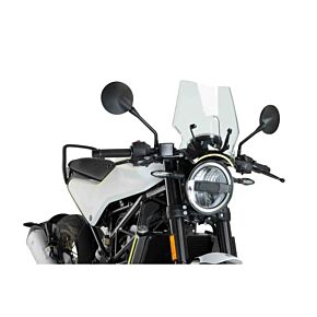 PUIG Windscreen Naked New Gen Sport Clear Hus