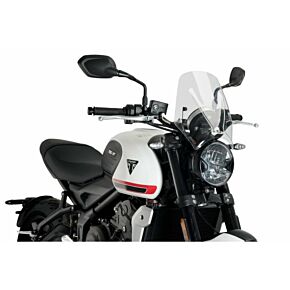 PUIG Windscreen Naked New Gen Sport Clear Tri