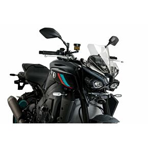 PUIG Windscreen Naked New Gen Sport Clear Yam