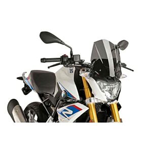 PUIG Windscreen Naked New Gen Sport Dark Smoke Bmw