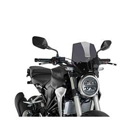 PUIG Windscreen Naked New Gen Sport Dark Smoke Hon