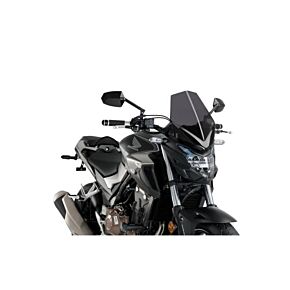 PUIG Windscreen Naked New Gen Sport Dark Smoke Hon