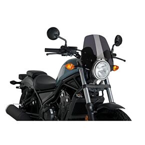 PUIG Windscreen Naked New Gen Sport Dark Smoke Hon