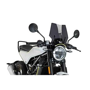 PUIG Windscreen Naked New Gen Sport Dark Smoke Hus