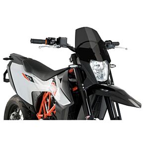 PUIG Windscreen Naked New Gen Sport Dark Smoke Ktm