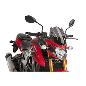 PUIG Windscreen Naked New Gen Sport Dark Smoke Suz