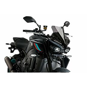 PUIG Windscreen Naked New Gen Sport Dark Smoke Yam