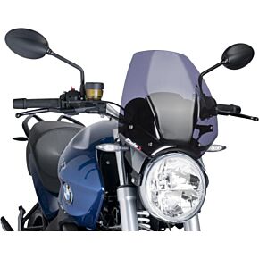 PUIG Windscreen Naked New Gen Sport Dark Smoke