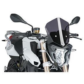 PUIG Windscreen Naked New Gen Sport Dark Smoke