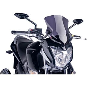 PUIG Windscreen Naked New Gen Sport Dark Smoke