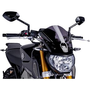 PUIG Windscreen Naked New Gen Sport Dark Smoke