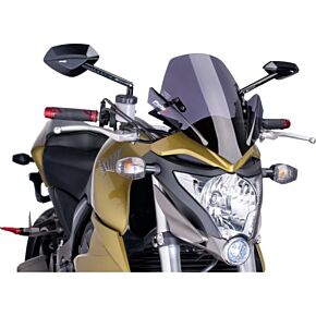PUIG Windscreen Naked New Gen Sport Dark Smoke