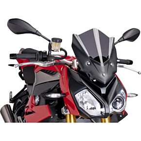 PUIG Windscreen Naked New Gen Sport Dark Smoke