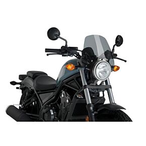 PUIG Windscreen Naked New Gen Sport Smoke Hon
