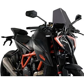 PUIG Windscreen Naked New Gen Tour Dark Smoke Ktm