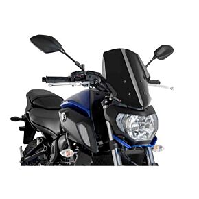 PUIG Windscreen Naked New Gen Touring Black Yam