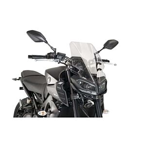 PUIG Windscreen Naked New Gen Touring Clear Yam