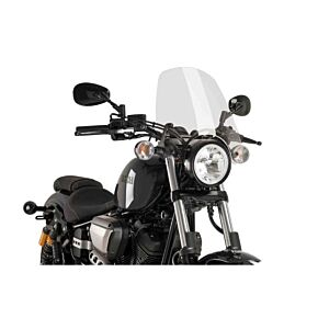PUIG Windscreen Naked New Gen Touring Clear Yam