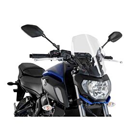 PUIG Windscreen Naked New Gen Touring Clear Yam