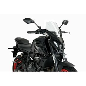 PUIG Windscreen Naked New Gen Touring Clear Yam