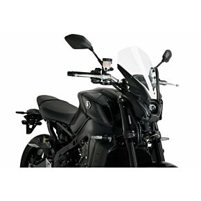PUIG Windscreen Naked New Gen Touring Clear Yam