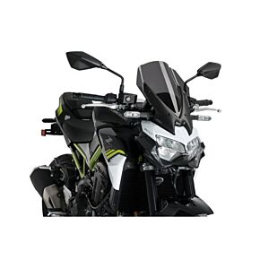 PUIG Windscreen Naked New Gen Touring Dark Smoke Kaw