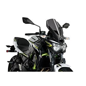 PUIG Windscreen Naked New Gen Touring Dark Smoke Kaw