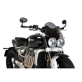 PUIG Windscreen Naked New Gen Touring Dark Smoke Tri