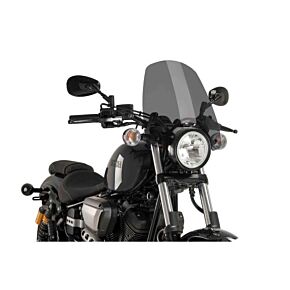 PUIG Windscreen Naked New Gen Touring Dark Smoke Yam