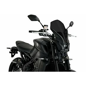 PUIG Windscreen Naked New Gen Touring Dark Smoke Yam