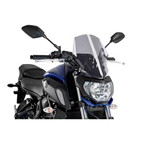 PUIG Windscreen Naked New Gen Touring Smoke Yam