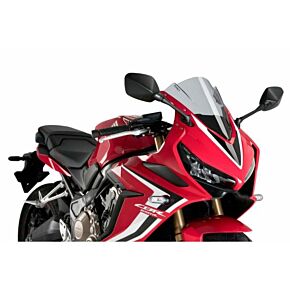PUIG Windscreen Racing Smoke Hon
