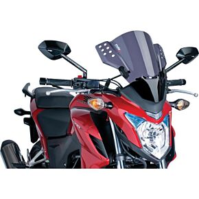 PUIG Windscreen Rafale Bar Mount Dark Smoke