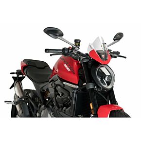 PUIG Windscreen Sport Clear Oem Flyscreen Only Duc