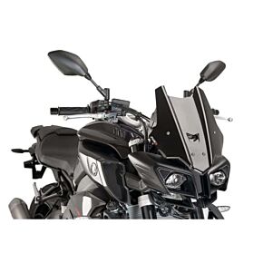 PUIG Windscreen Touring Black Yam